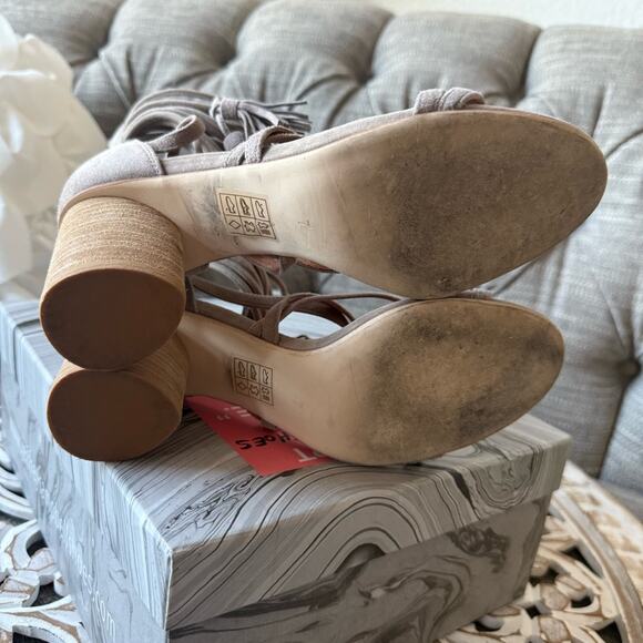 Jeffery Campbell Chunky Heels Sandals Shoes Women’s 7 - Picture 8 of 9